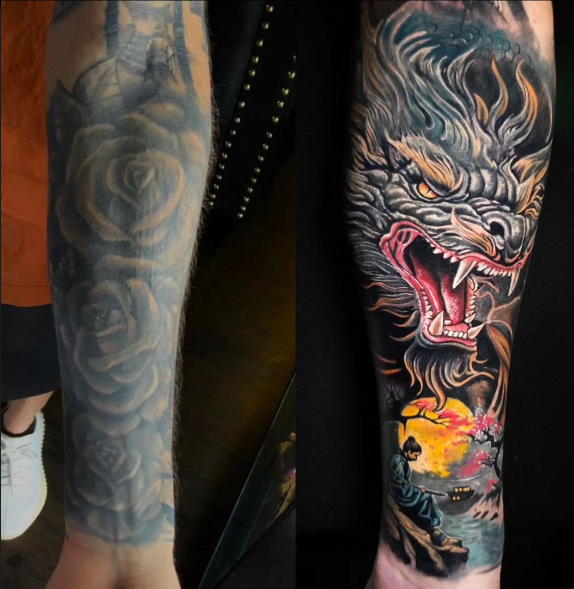 Blast Over Tattoos